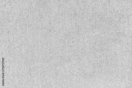 Texture background of velours jacquard white fabric. Upholstery texture fabric, velvet furniture textile material, design interior, decor. Fleecy fabric texture close up, backdrop, wallpaper.