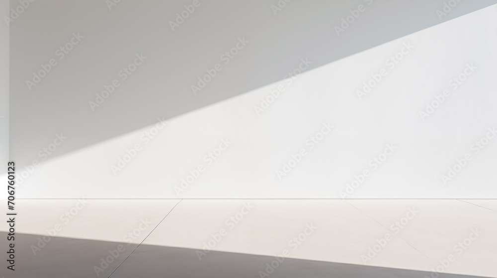 Simple white wall with an ethereal shadow. Simple white wall with an ethereal shadow.