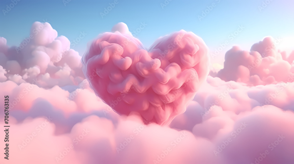 Vibrant Valentine's Day background, love background Vibrant Valentine's Day background, love background