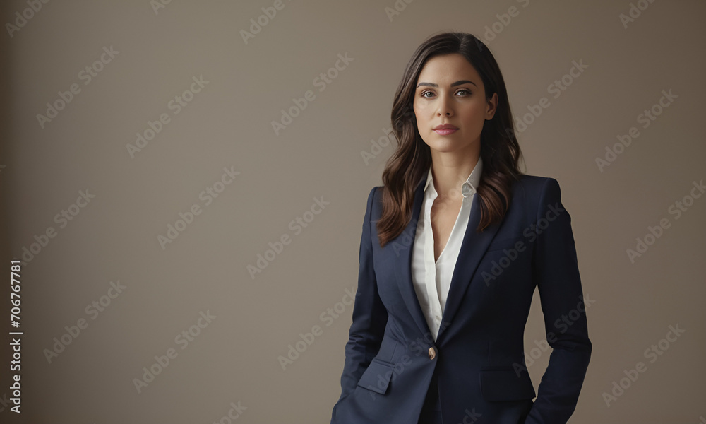 portrait of a businesswoman person in full height. full body seen. wearing a business suit. beautiful brunette woman. looking forward portrait of a businesswoman person in full height. full body seen. wearing a business suit. beautiful brunette woman. looking forward