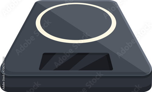 Balance scales icon cartoon vector. Libra utensil. Electronic dial