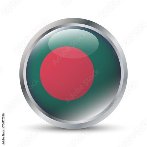 Bangladesh Flag 3D Badge Illustration Free Download Bangladesh Flag 3D Badge Illustration - GFXLoad