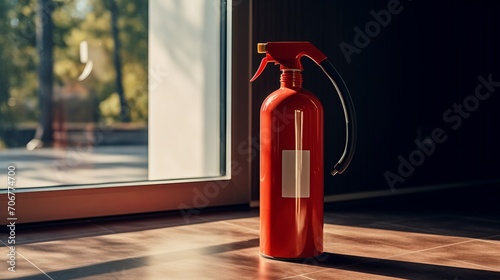 fire extinguisher isolated on white background