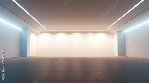 Podium  booth  stage  product background for displaying products  3D rendering