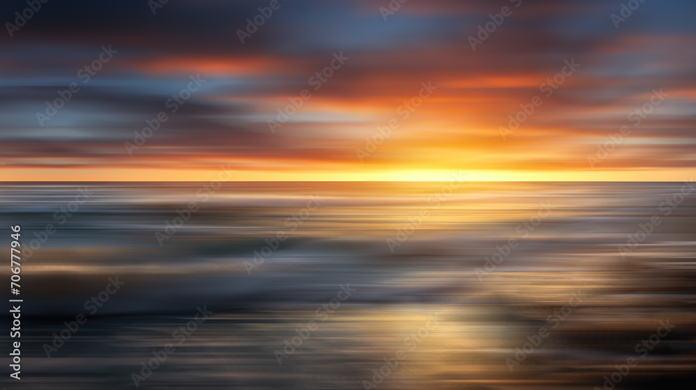 abstract background sunset over the ocean abstract background sunset over the ocean
