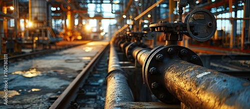 Oil and Gas Industrial zone...