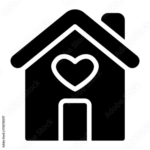 home glyph icon