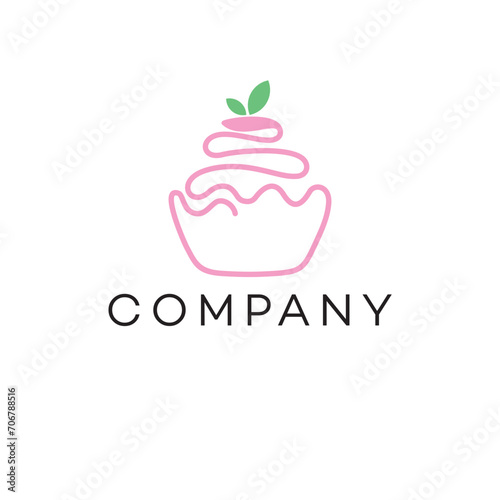 Backer ice cake flavor food Logo design  nature  people  engineering  health  medical  automotive  political. education  abstract  sports  animal. adventure. food  round  green  typography  