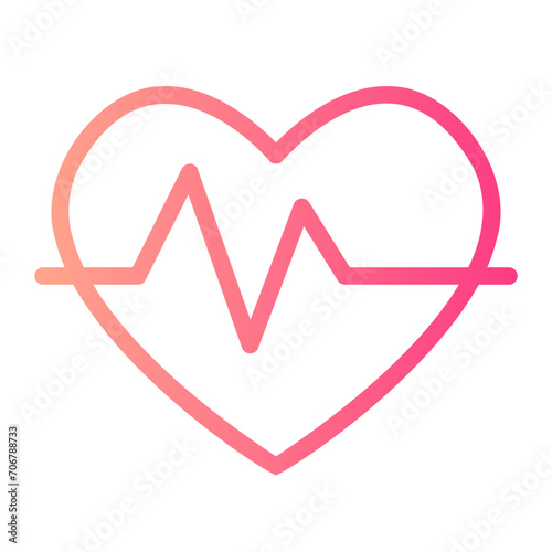 heart rate gradient icon © Aan