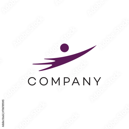 Flying aero superman minimal Logo design, nature, people, technology, health, medical, automotive, political. education, abstract, sports, animal. adventure. food, round, green, typography, 