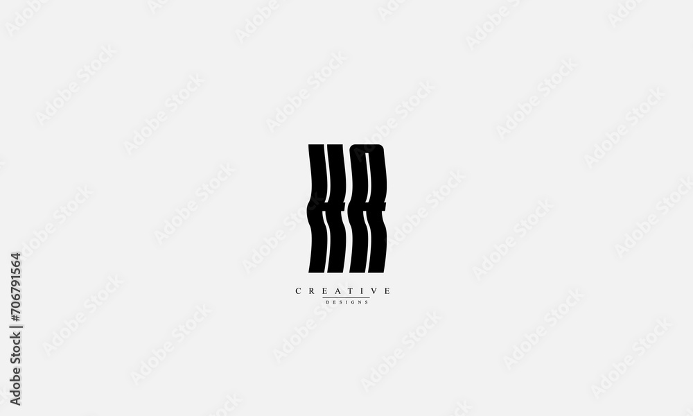 Alphabet letters Initials Monogram logo HA AH H A Alphabet letters Initials Monogram logo HA AH H A