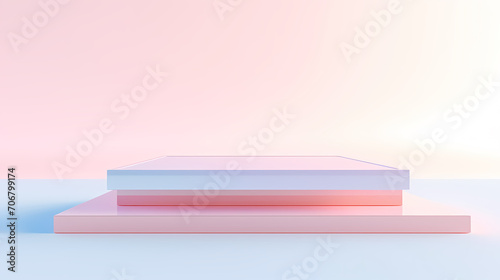 Modern round product advertising podium, booth, stage, product background, promotional event background