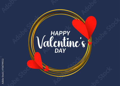 happy valentines day card background