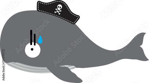 cute whale cartoon