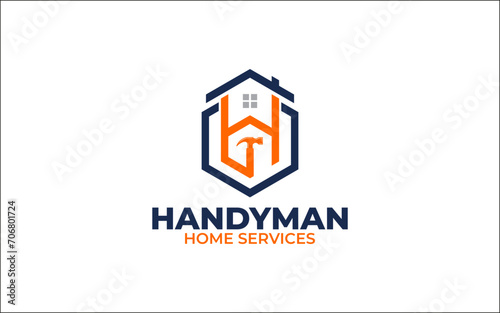 Illustration vector graphic of construction, home repair, renovation, and building concept logo design template