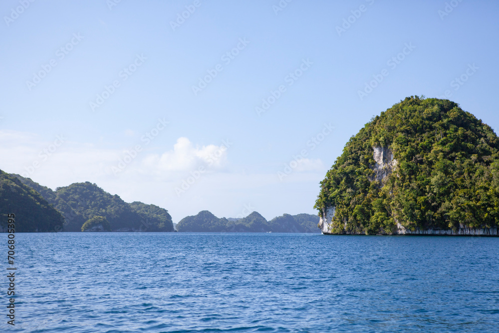 Fototapeta premium Rock Islands, Palau, Micronesia