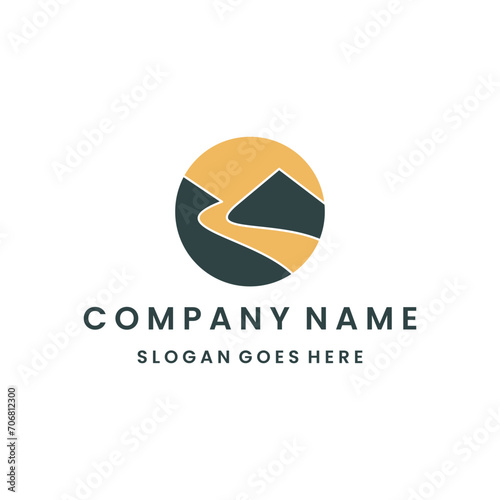 Free Download mountain business logo icon design vector template. - GFXLoad