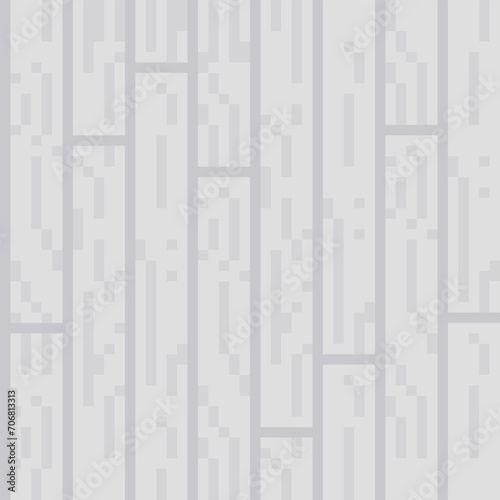 Wooden seamless pattern tile pixel art style, parquet, laminate flooring, light wood. Abstract fashion fabric textures. Design for web and mobile app.