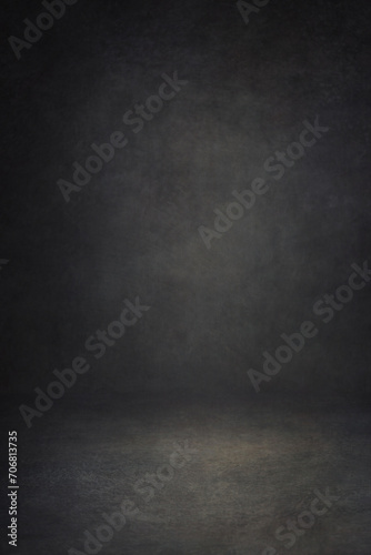 Background Studio Portrait Backdrops Photo. Painted canvas or muslin fabric cloth studio backdrop or background.