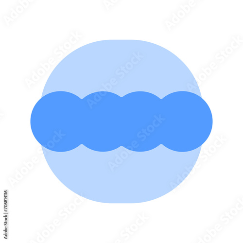 macaron duotone icon