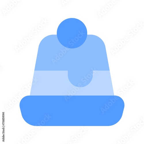 pudding duotone icon