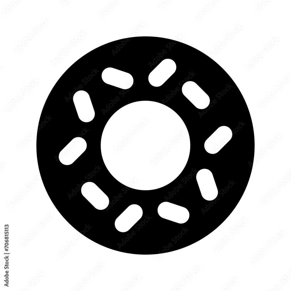 donut glyph icon