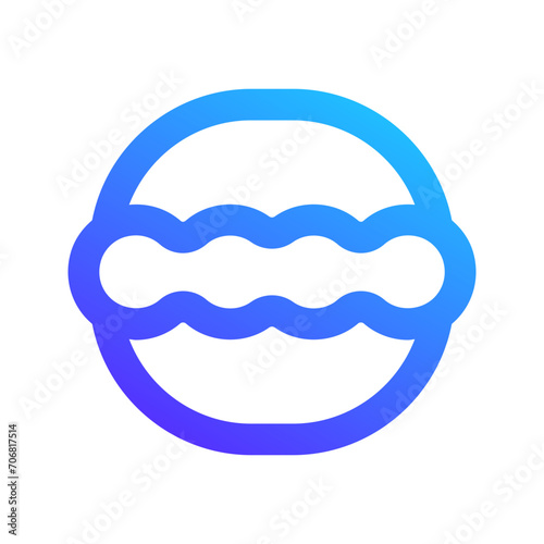 macaron gradient icon