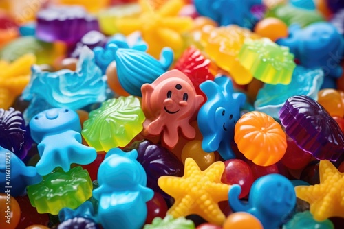 Dive into the deep blue sea of flavor with these oceanthemed fruit snacks. Shaped like adorable sea creatures, they offer a medley of fruity tastes, transporting you to an underwater paradise.