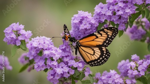 butterfly on flower © ABU