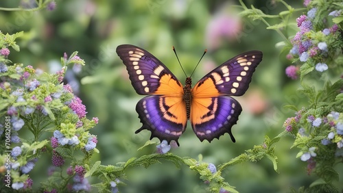 monarch butterfly on flower © ABU