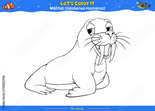 Lets color it walrus