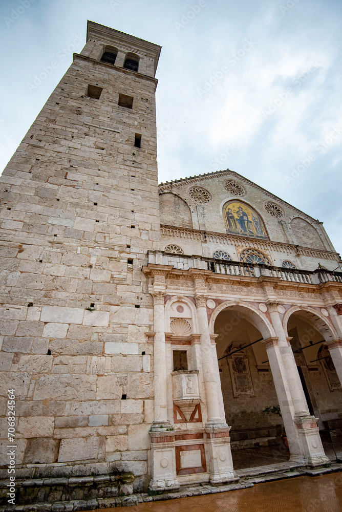 Spoleto Roman Cathedral - Italy