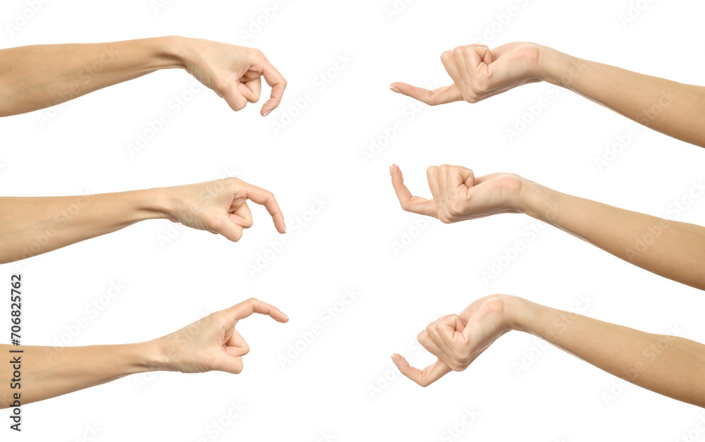 Scratching finger. Multiple images set of female caucasian hand with french manicure showing Scratching finger gesture Scratching finger. Multiple images set of female caucasian hand with french manicure showing Scratching finger gesture