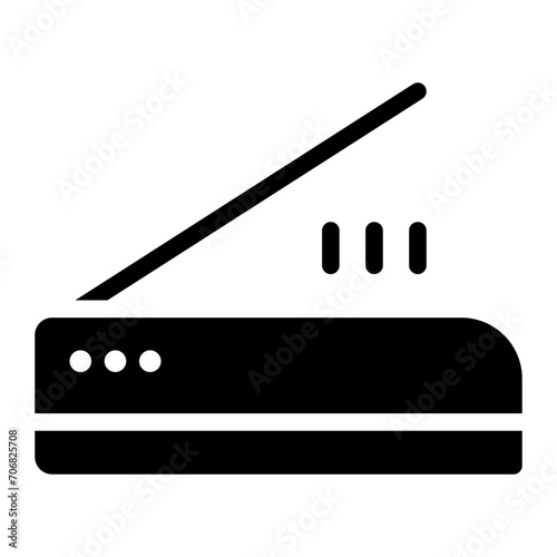 scan glyph icon