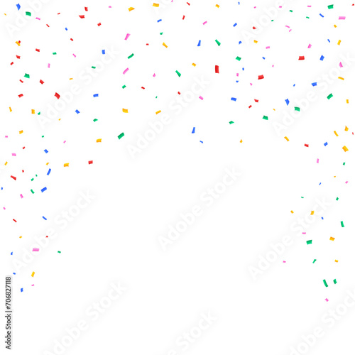 Vector abstract vector confetti background design