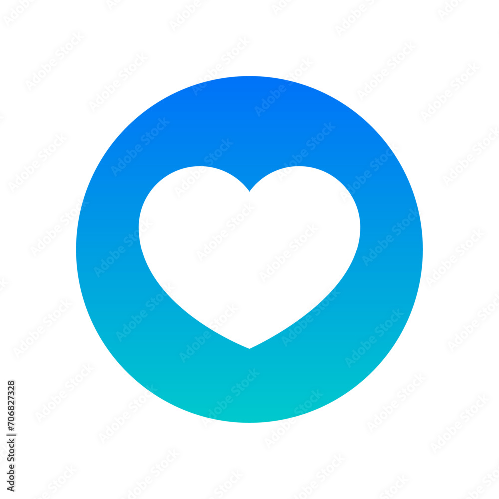 vector gradient isolated heart background vector gradient isolated heart background