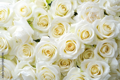 white rose background.