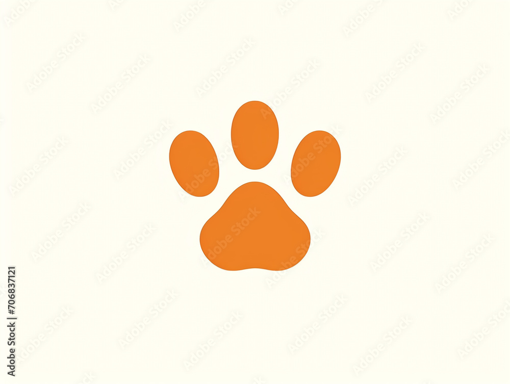 dogs paw silhouette design logo, dog sitter, dog lover illustration. dogs paw silhouette design logo, dog sitter, dog lover illustration.