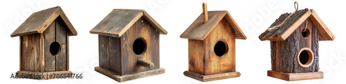 Wooden bird house png collection