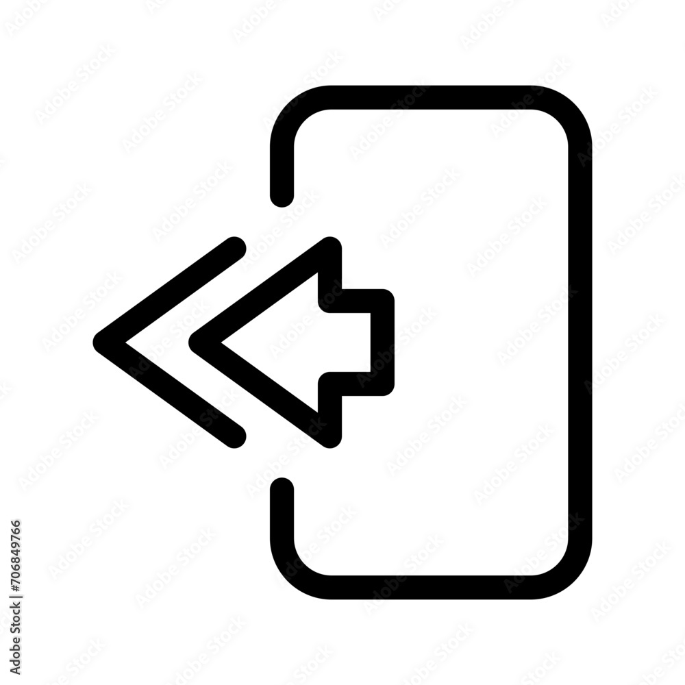 Log Out Icon Vector Symbol Design Illustration Log Out Icon Vector Symbol Design Illustration