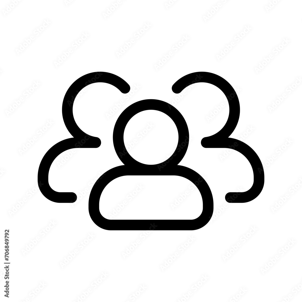 People Icon Vector Symbol Design Illustration People Icon Vector Symbol Design Illustration