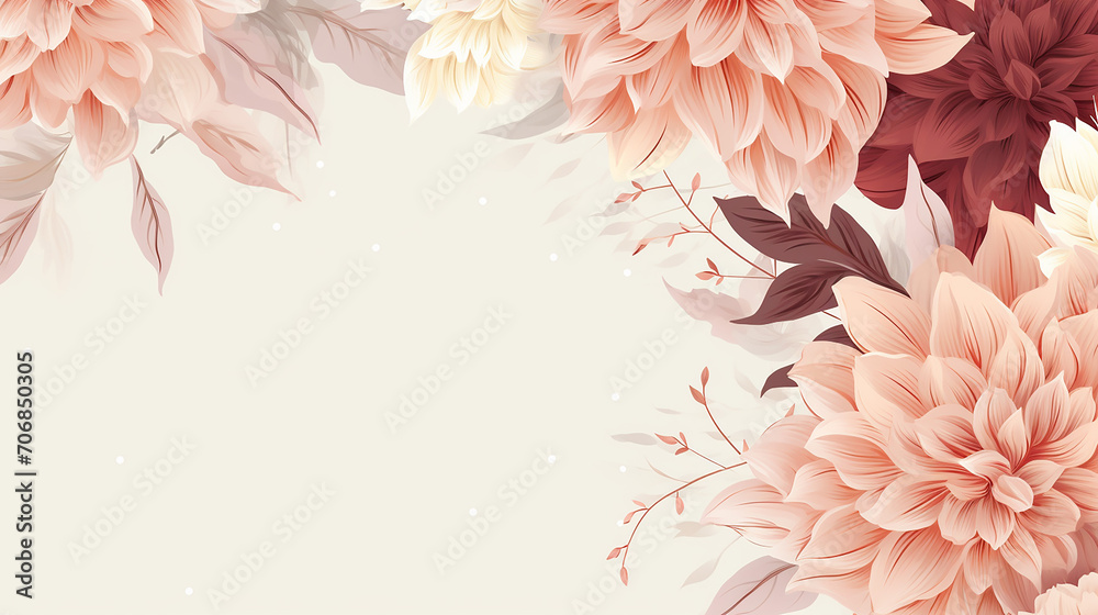 square background with space for text with dahlia wildwood design square background with space for text with dahlia wildwood design