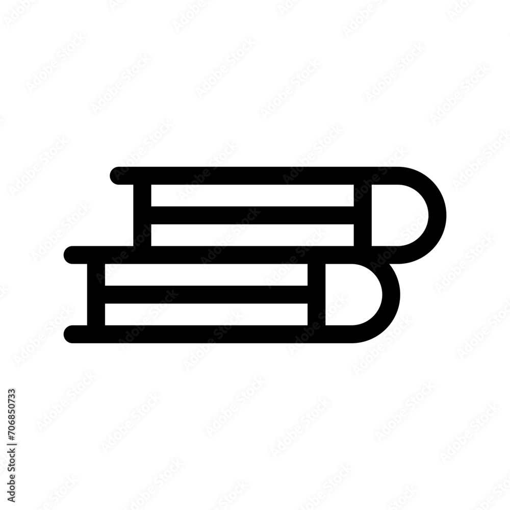 Books Icon Vector Symbol Design Illustration Books Icon Vector Symbol Design Illustration
