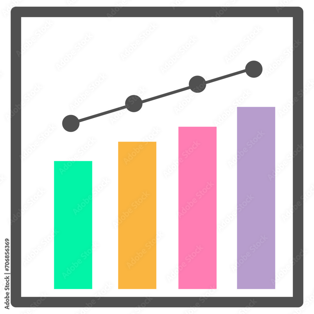Graph chart diagram , Business Insights icon line vector , Seo analytic vector, diagram graphic statistics design image. Graph chart diagram , Business Insights icon line vector , Seo analytic vector, diagram graphic statistics design image.