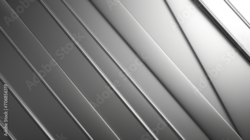 The abstract background of metal texture with empty space in soft light gray color. 3D illustration of exuberant. generative AI