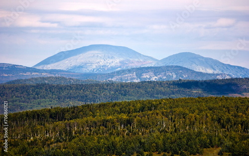 Mount Yamantau, the highest peak of the South Urals Bashkortostan Russia.
