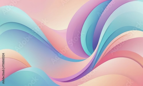 Abstract pastel color background by ai generated