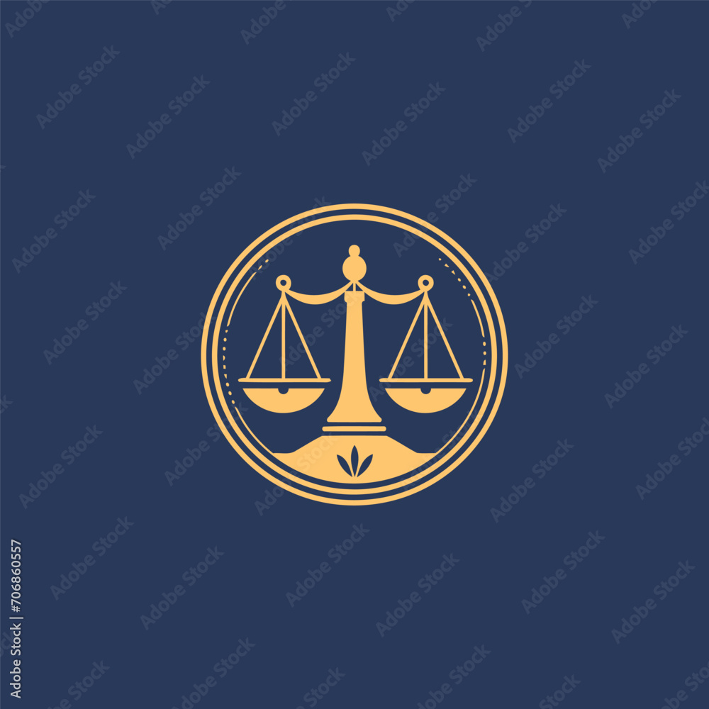 Law firm logo design vector illustration Law firm logo design vector illustration