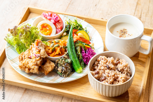 Fotografie 健康な食事　ワンプレートランチ