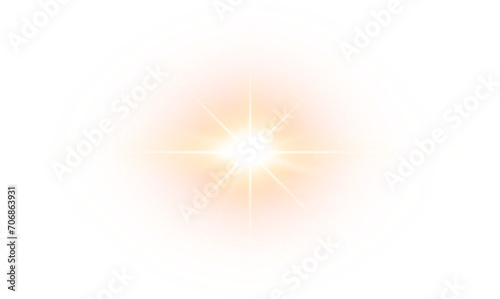 soft yellow rays